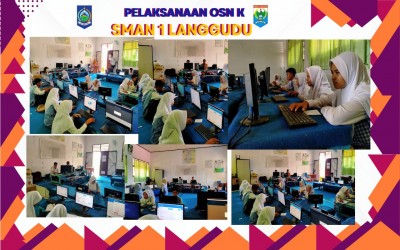 Pelaksanaan KSN-K di SMAN 1 Langgudu berjalan Lancar