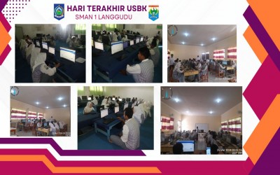 HARI TERAKHIR UJIAN SMAN 1 LANGGUDU