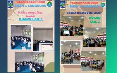 Ujian Sekolah Berbasis Komputer Hari ke 1